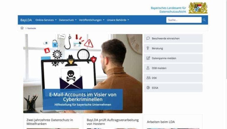 Aufsichtsbehörde für Datenschutz Bayern (nicht öffentlicher Bereich)
