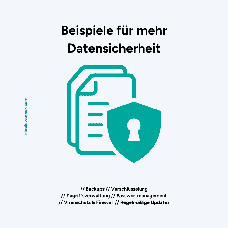 Beispiele für mehr Datensicherheit